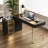 Dibora Glass Excutive Desk with Built in Outlets-1708468627-1708468667