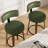 Chic Swivel Leather Upholstered Bar Stool For Ultimate Comfort And Style-1123261750