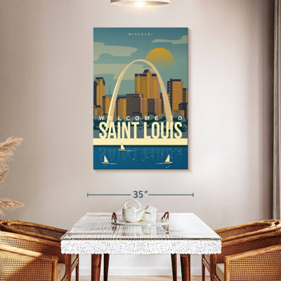 Affiche Aime Saint Louis Arch