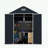 Outdoor Storage Shed with 2 doors, window and vent-113723101-113723102