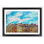 Warsaw Old Town in Poland - Picture Frame Painting Print-56733721-56733725