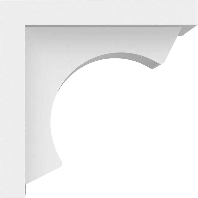 Support standard en uréthane Signature Emerson, brun clair apprêté, H 5 po x l 3 po x P 5 po