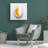 Wrapped Canvas Wall Art - Adelino Alves 'Inner Egg' Wall Art for Living Room, Bedroom, or Office Décor - 35x35-22373156