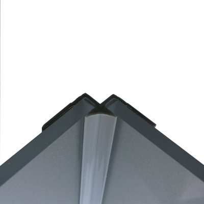 1.2" x 96" Wall Paneling in Grey