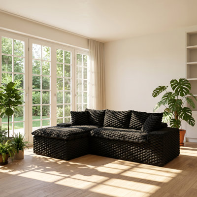 Canapé modulaire inclinable convertible 3 places l 95,7 po x P 60,24 po Turtle