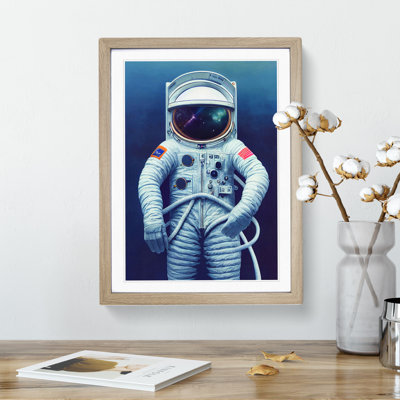 Unreal Astronaut - Single Picture Frame Print
