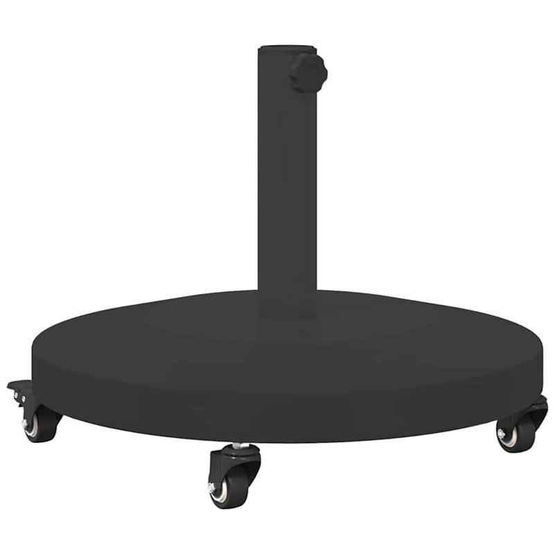 Steel Umbrella Base, Black