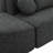 Boneless Couch Modular Sectional Sofa 114.9" Free-Combined Sofa Couch Sofa Bed Compression Sofa With Deep Seating And Curved Design For Living Room-319668363