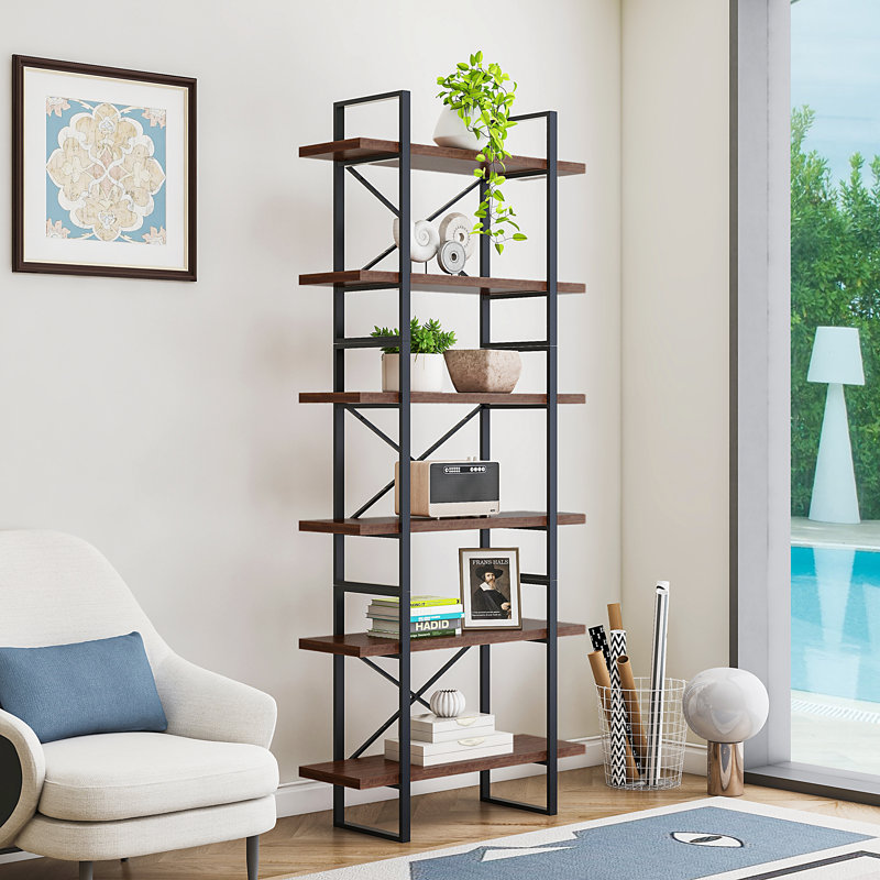 Etagere Bookcase, Brown