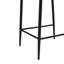 2pcs Velvet Upholstered Counter Bar Stools Dining Chairs-614954883