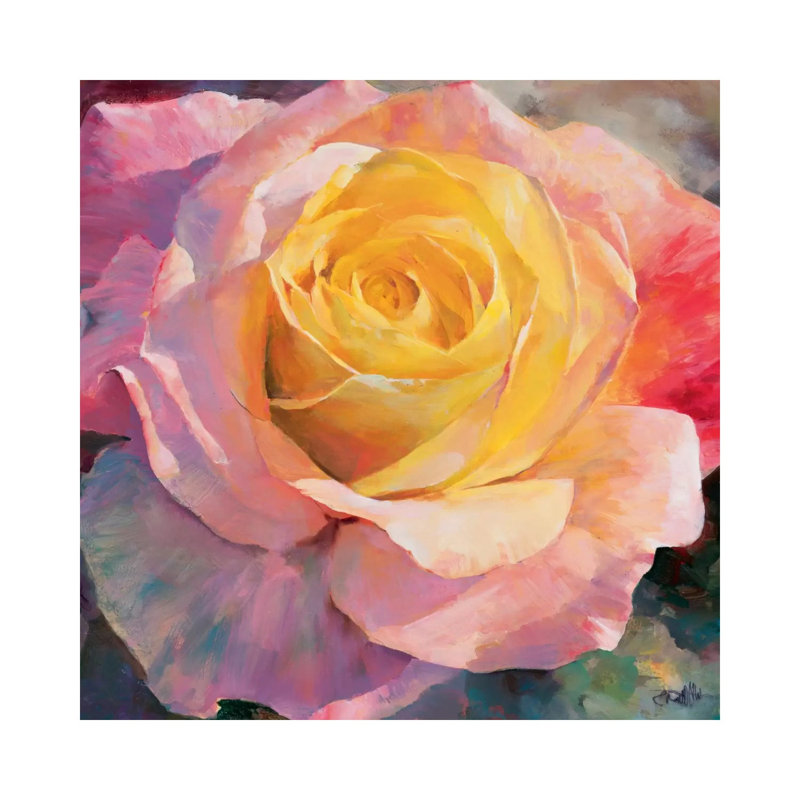 Flower I by Willem Haenraets - Wrapped Canvas Print, 45.72 cm H x 45.72 cm W x 1.91 cm D