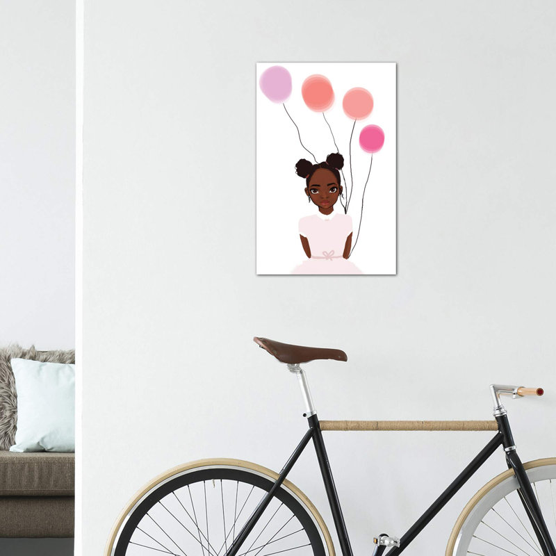 «Baby Sol II» par Nicholle Kobi - impression d'art graphique, Toile tendue, Pas de tapis, H 26 po x l 18 po x 1,5 po