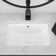 Lofeyo 21" Bathroom Vessel Undermounted Pure White Sink with Overflow, Rectangular
