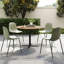 Chaises de salle à manger modernes et empilables pour l'intérieur-712955835