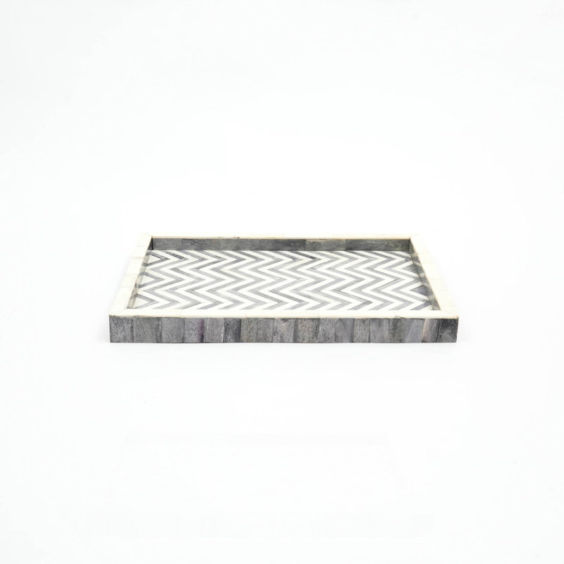 Handmade Wooden Rectangle Tray-Décor & Serving Tray- 16X12x1.5"