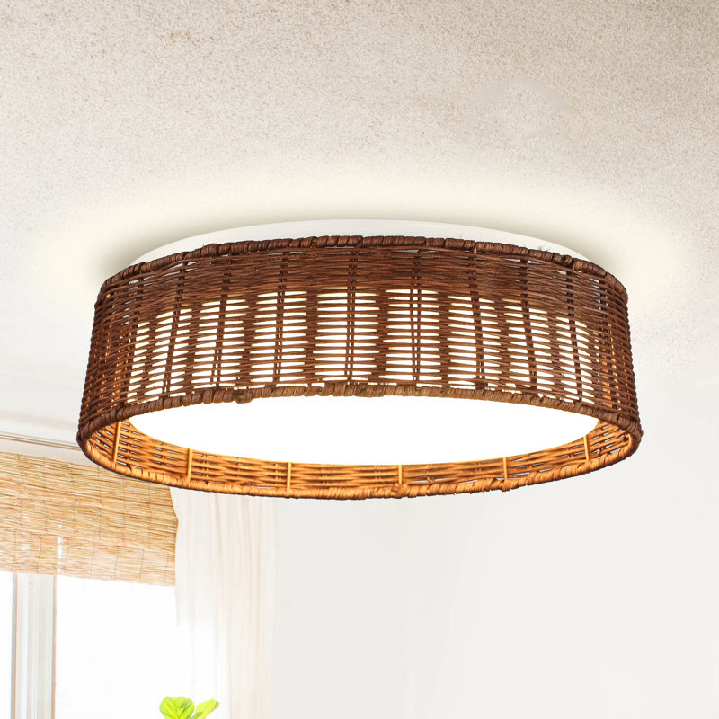 Aloura 16.5" Acrylic LED Flush Mount Ceiling Light