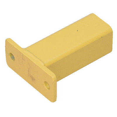 Vestil Yellow Metal End Post
