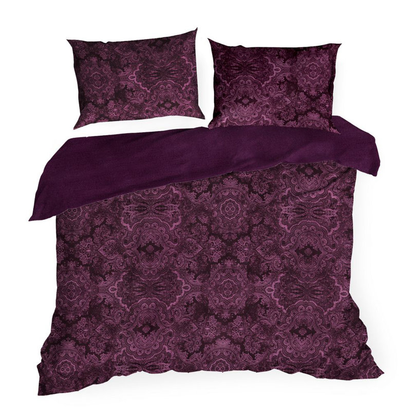 Cotton Duvet Cover with Pillowcases