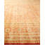 Tapis orange / jaune noué à la main de conception unique 8 pi 3 po x 9 pi 10 po Keenan