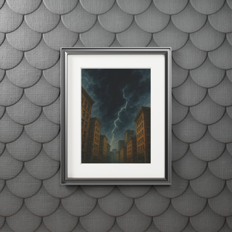 Posters Single Picture Frame Print, 35.56 cm H x 27.94 cm W