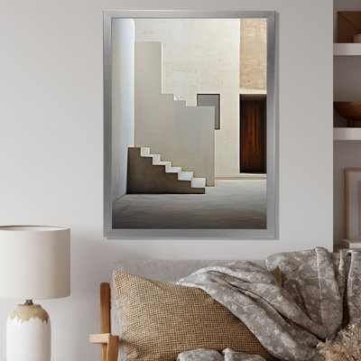 «Minimalisme accentue la simplicité des escaliers I sur toile»
