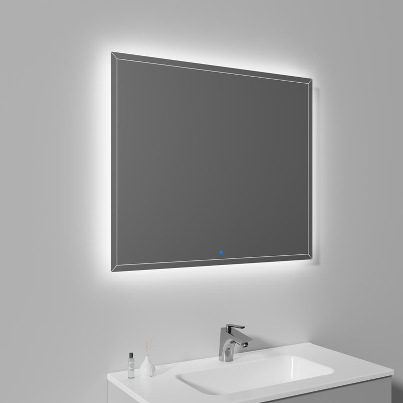  Miroir de salle de bain Angela, 30 po x 35,4 po