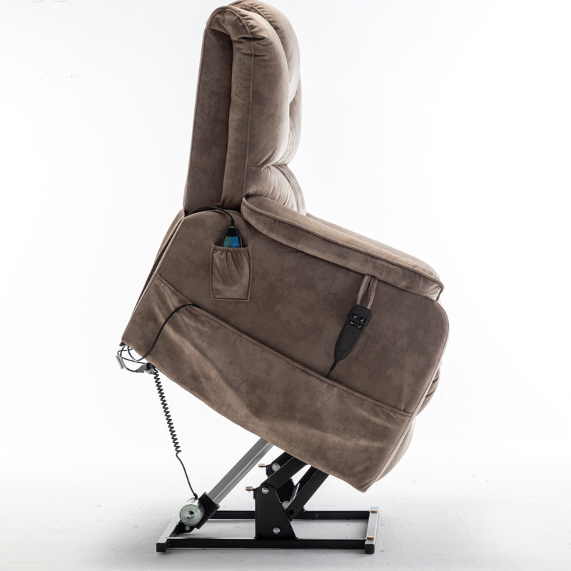 Elderly Electric Recliner With 180-Degree Lying Flat, UL-Approved OKIN Motor, And Infinite Position Adjustability For Maximum Comfort., Recliner