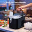 Dreamsmith 26 lb. Daily Production Bullet Clear Ice Portable Ice Maker