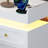 Nightstand with Charging Station LED Lights, Modern End Table for Bedroom-757902924-752699569