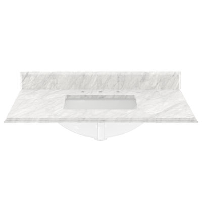 37'' Single Bathroom Vanity Top with Sink