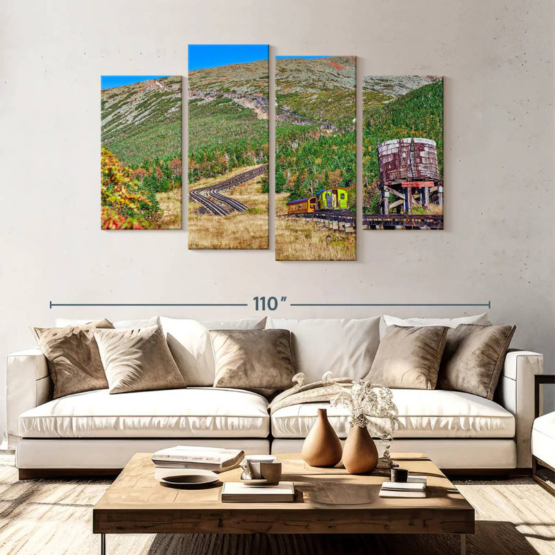 Mehar Mount Washington Cog Railway, 54"H x 84"W