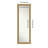 Non-Beveled Wood Door Mirror, Carter Dark Gold Frame - Full Length Mirror, Wall Mirror