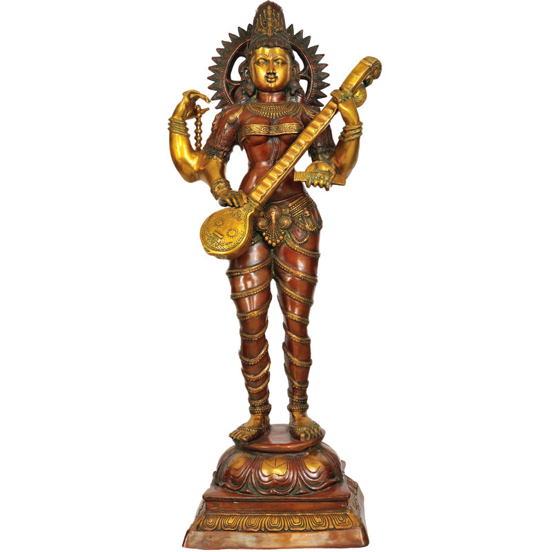 Grande taille Devi Saraswati