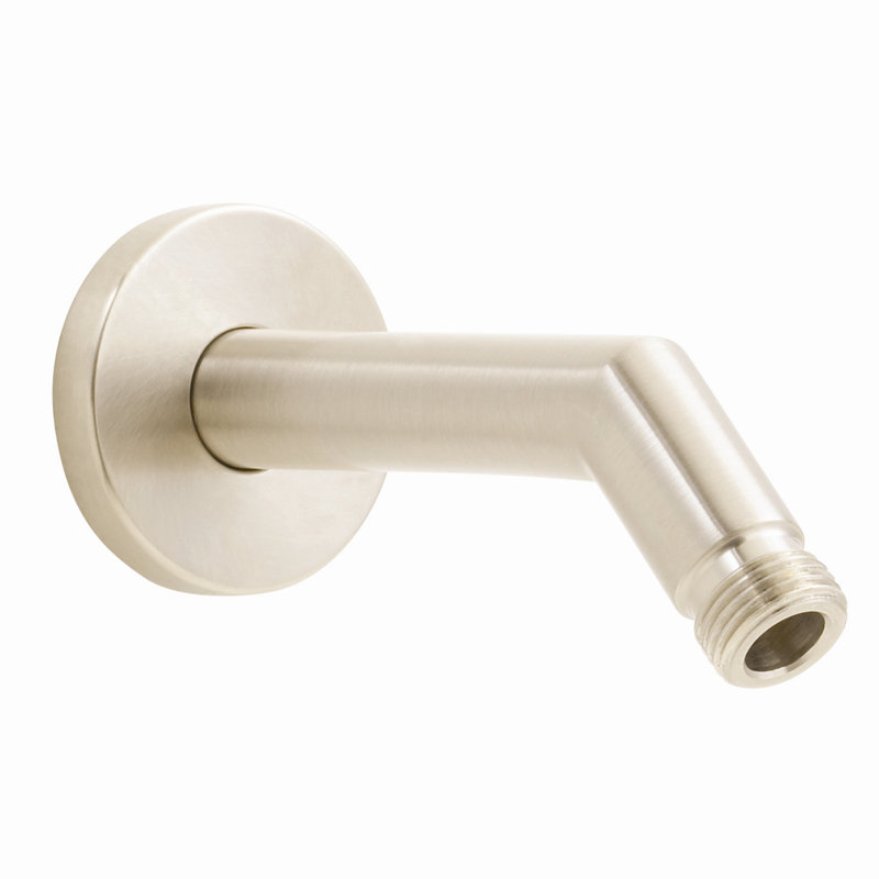 Neo Shower Arm and Flange, Brushed Nickel