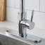 Robinet de cuisine industriel à bec simple avec douchette extractible-122625941