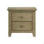 Fully Assembled 2-Drawer Nightstand
