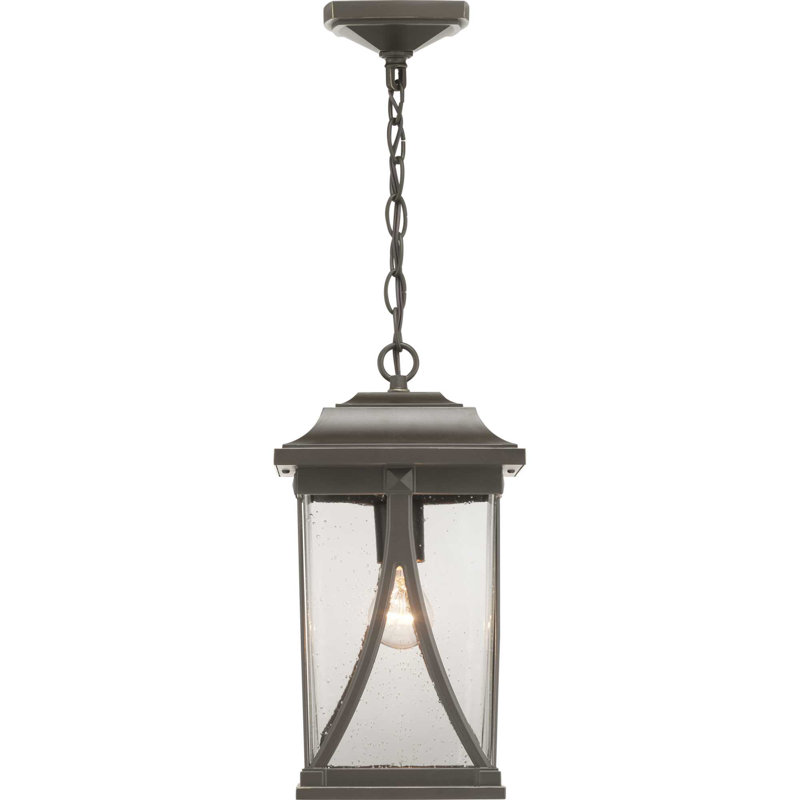 Abbott Outdoor Hanging Lantern, Antique Bronze