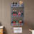 Wall Spice Rack with Adjustable Racks