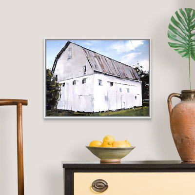 Old Ohio Barn by David Shingler - Print on Canvas