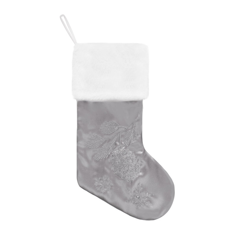 Personnalisation personnalisée avec bas de Noël et script personnalisé, Oui