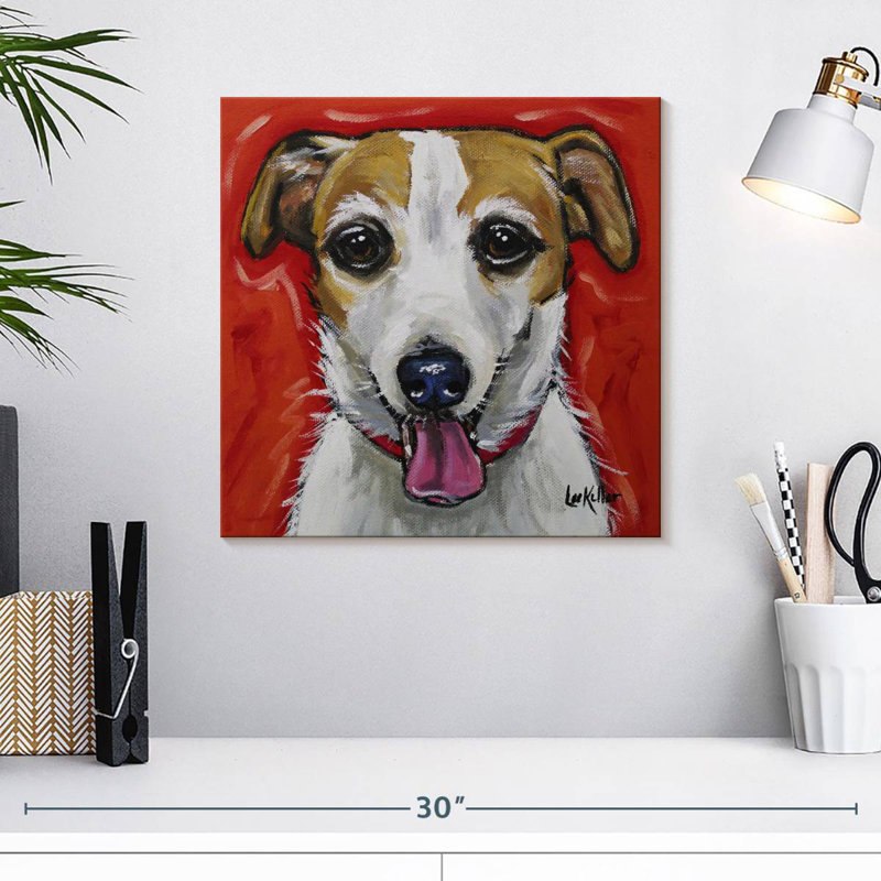 Crowle Jack Russell Ginny, H 16 po x l 16 po