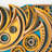 Layered Peacock Art Panel Wall Décor
