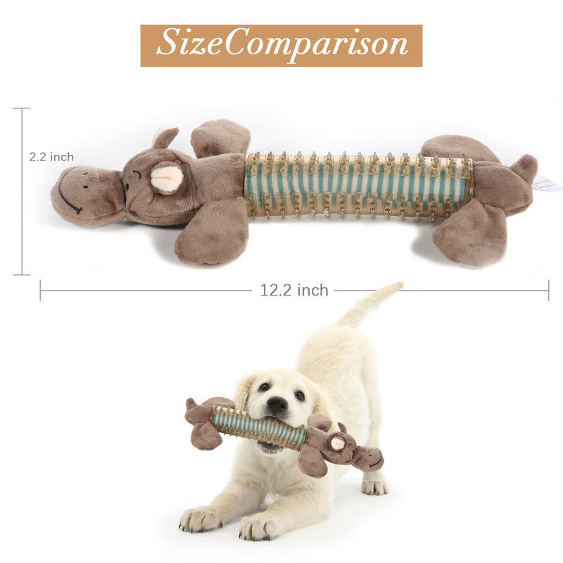 Peluche à mâcher pour chiots et dentition