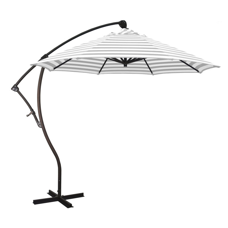 Parasol en porte-à-faux 9' Welwyn, Sunbrella® Astoria Sunset