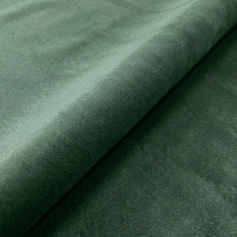 Orion Ottoman by River and Bord, Velvet Cane Silver Sage