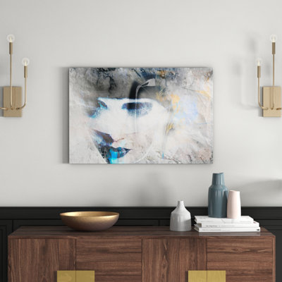 Meanders Of Femininity - Wrapped Canvas Print
