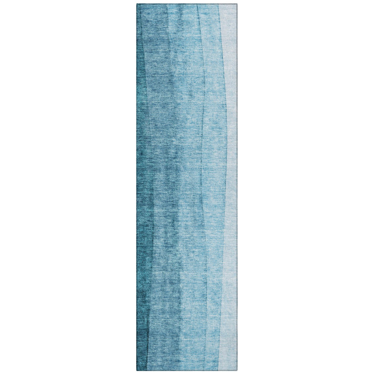 Lavonia Washable Ombre Indoor / Outdoor Rug