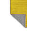 Tapis contemporains jaunes lavables à la machine 65-12696083
