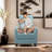 Gunde Mid-Century Solid Wood High Back Rocking Chair-1206081888