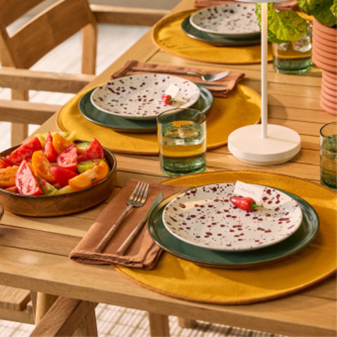 Tabletop and dinnerware